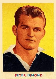 1963 Scanlens NRL #2 Peter Dimond Front